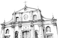 Chiesa San Nicola di Bari - Cardinale CZ - Matita - 2018